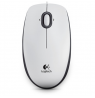 Logitech B100 White, Portable Optical Mouse