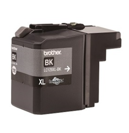 Brother LC129XLBK Ink Cartridge, Black