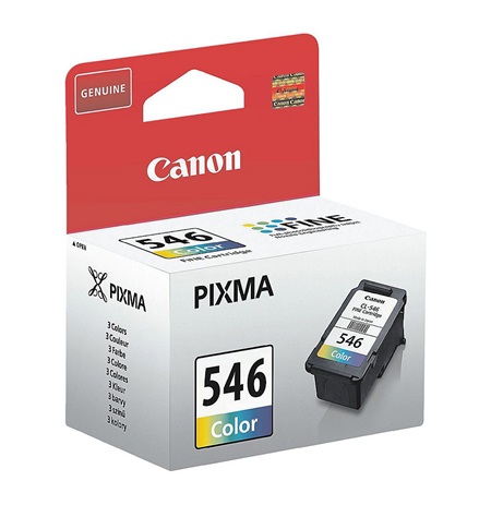 Canon CL-546 Tri-colour Ink Cartridge, Cyan, Magenta, Yellow