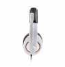 Gembird MHS-001-GW Stereo headset 3.5 mm, Glossy white, Built-in microphone