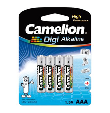 Camelion LR03-BP4DG AAA/LR03, Digi Alkaline, 4 pc(s)