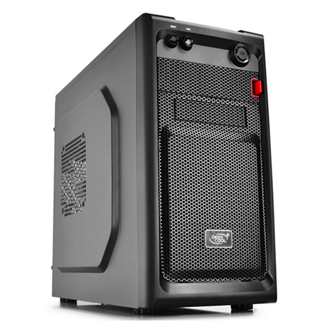 Deepcool Smarter USB 3.0 x1, USB 2.0 x 1, Mic x1, Spk x1, Black, Micro ATX, Power supply included No