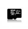 Silicon Power | Elite UHS-I | 64 GB | MicroSDXC | Flash memory class 10 | SD adapter