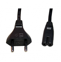 Cablexpert | Power cord (C7), VDE approved | Black | CEE 7/16 to C7