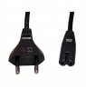 Cablexpert | Power cord (C7), VDE approved | PC-184-075-1.8M | Black | CEE 7/16 to C7