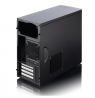 Fractal Design CORE 1100 Black, Micro ATX, Power supply included No