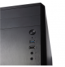 Fractal Design CORE 1100 Black, Micro ATX, Power supply included No
