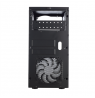 Fractal Design CORE 1100 Black, Micro ATX, Power supply included No