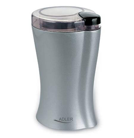 Coffee Grinder Adler AD 443 Stainless steel, 150 W, 70 g, Number of cups 8 pc(s),