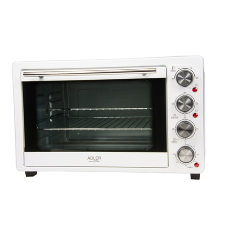 Adler Electric oven AD 6001 35 L, Mini Oven, 1500 W, White