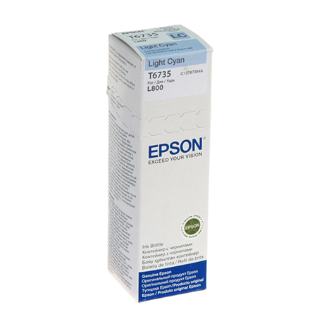 Epson T6735 Ink bottle 70ml Ink Cartridge, Light Cyan