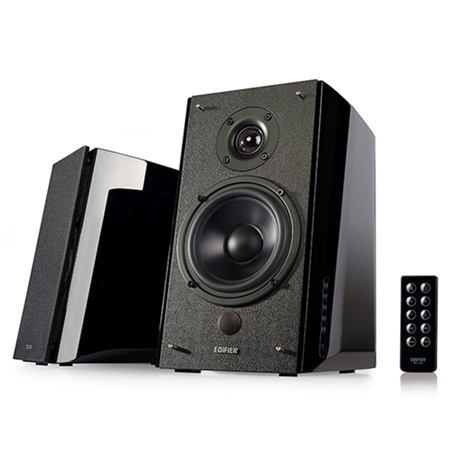 Edifier R2000DB Speaker type 2.0, 3.5mm/Bluetooth/Optical/Coaxial, Black, 120 W, Bluetooth