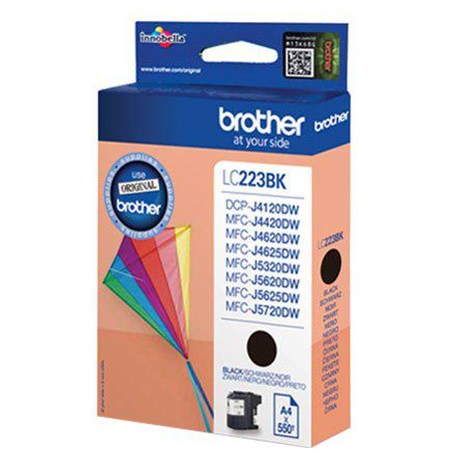 Brother LC-223BK Ink Cartridge, Black