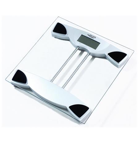 Scales Adler Maximum weight (capacity) 150 kg, Accuracy 100 g, 1 user(s), Glass