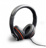 Gembird | Stereo headset, "Los Angeles" + microphone, passive noise canceling | 3.5 mm | Black