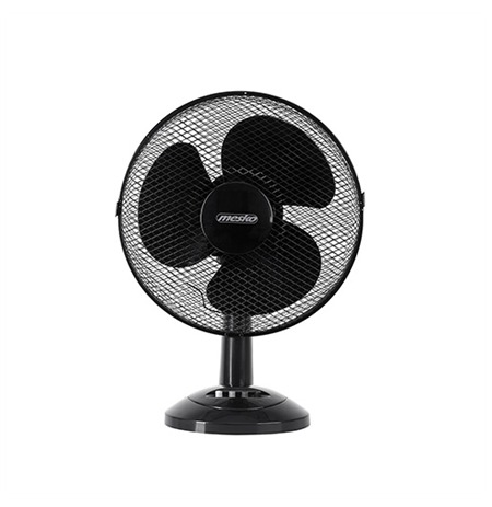 Mesko Fan MS 7309 Table Fan, Number of speeds 3, 40 W, Oscillation, Diameter 30 cm, Black