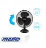 Mesko Fan MS 7310 Table Fan, Number of speeds 3, 45 W, Oscillation, Diameter 40 cm, Black