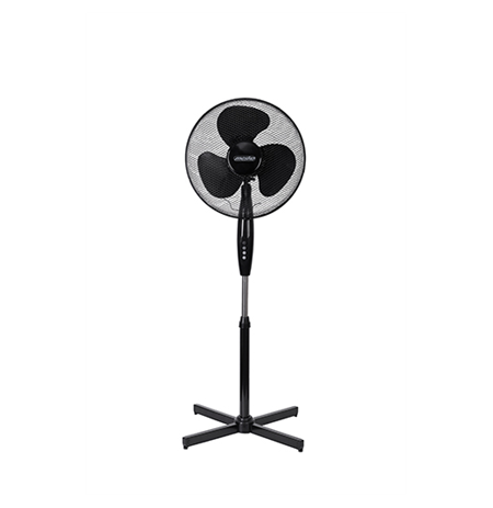 Mesko Fan MS 7311 Stand Fan, Number of speeds 3, 45 W, Oscillation, Diameter 40 cm, Black