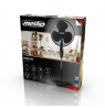 Mesko Fan MS 7311 Stand Fan, Number of speeds 3, 45 W, Oscillation, Diameter 40 cm, Black