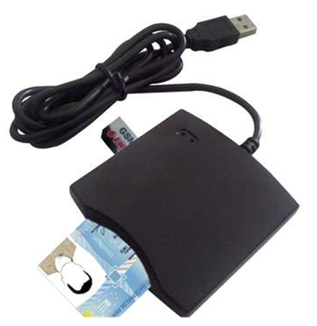 Transcend SMART CARD READER USB PC/SC Black