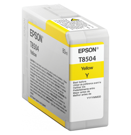 Epson T8504 Ink Cartridge, Yellow