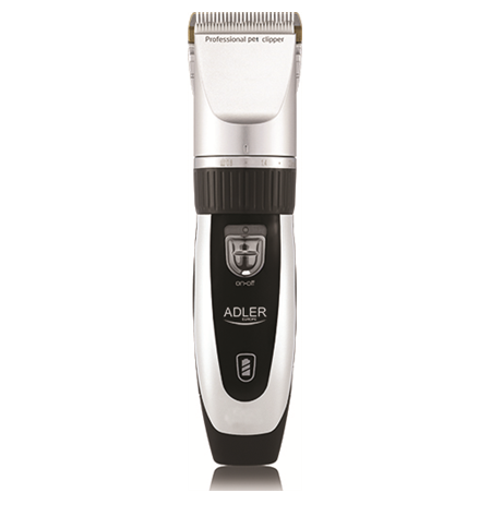 Adler Hair clipper for pets AD 2823 Silver