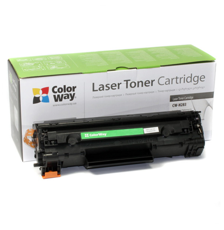 ColorWay Toner Cartridge, Black, HP CF283A