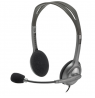 Logitech Stereo headset H111 Built-in microphone, 3.5 mm, Grey