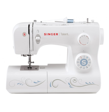 Sewing machine Singer SMC 3323 White, Number of stitches 23, Automatic threading