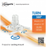 Vogels Projector Ceiling mount, Turn, Tilt, Maximum weight (capacity) 15 kg, White