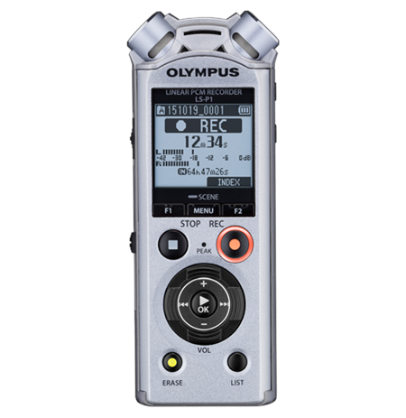 Olympus LS-P1 96kHz/24bit Linear PCM, Digital, Stereo, LCD, Microphone connection