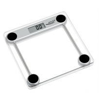 Scales | Adler | Maximum weight (capacity) 150 kg | Accuracy 100 g | Glass