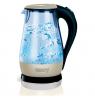 Camry | Kettle | CR 1251 | Standard | 2000 W | 1.7 L | Glass | 360° rotational base | Glass/Black
