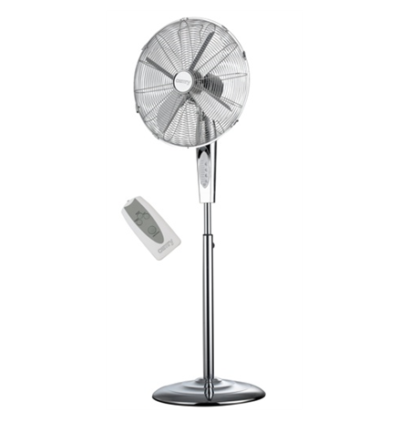 Camry CR 7314 Stand Fan, Diameter 45 cm, Stainless steel, Timer, 190 W, Oscillation