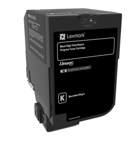 Lexmark 20K Black Return Program Toner Cartridge (CS720, CS725) Lexmark
