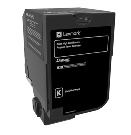 Lexmark 25K Black Return Program Toner Cartridge (CX725) Lexmark