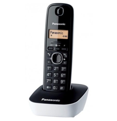 Panasonic Cordless KX-TG1611FXW Black/White