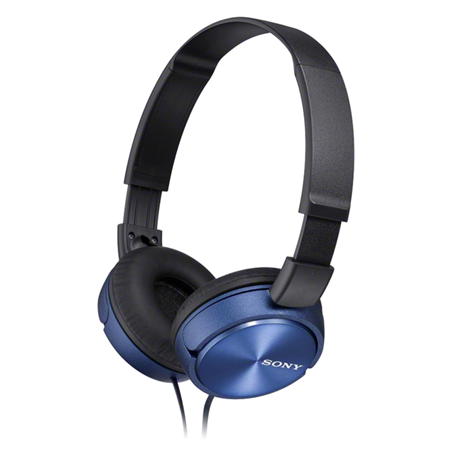 Sony Foldable Headphones MDR-ZX310 Headband/On-Ear, Blue