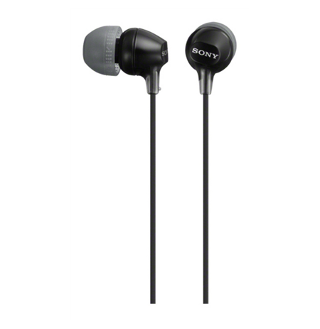 Sony EX series MDR-EX15LP In-ear, Black