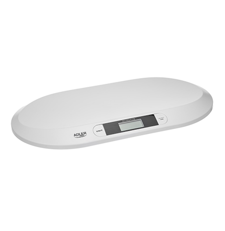 Adler AD 8139 Child Scale Adler Adler AD 8139  Maximum weight (capacity) 20 kg, Accuracy 10 g, White