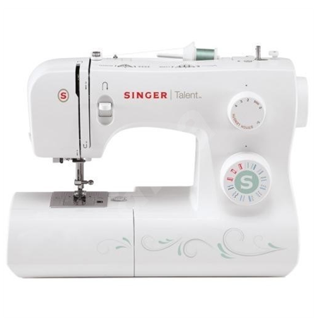 Sewing machine Singer Talent SMC 3321 White, Number of stitches 21, Number of buttonholes 1, Automatic threading