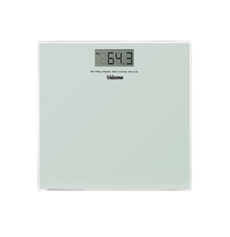 Tristar Bathroom scale WG-2419 Maximum weight (capacity) 150 kg, Accuracy 100 g, White