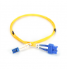 Digitus Patch Cord FO, Duplex, LC to SC SM OS2 09/125 µ, 2 m Yellow