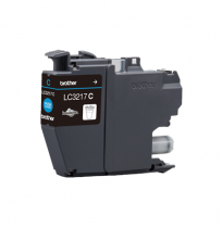 BROTHER LC3217C CYAN INK CARTRIDGE, 550P