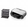 ETA Sandwich maker  Sorento ETA315190010 900 W, Number of plates 4, Number of pastry 2, Black/Stainless steel