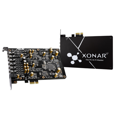 Asus Xonar AE PCI Express, 7.1 channels