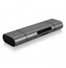 Raidsonic | External card reader with multi-USB connector | External | Micro SDHC