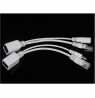 Cablexpert | PP12-POE-0.15M-W | 0.15 m | White | UTP passive PoE adapter kit