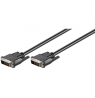 Goobay | Black | DVI-D male Dual-Link (24+1 pin) | DVI-D male Dual-Link (24+1 pin) | DVI to DVI | 1.8 m