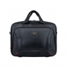 PORT DESIGNS | Courchevel | Fits up to size 15.6 " | Messenger - Briefcase | Shoulder strap | Black